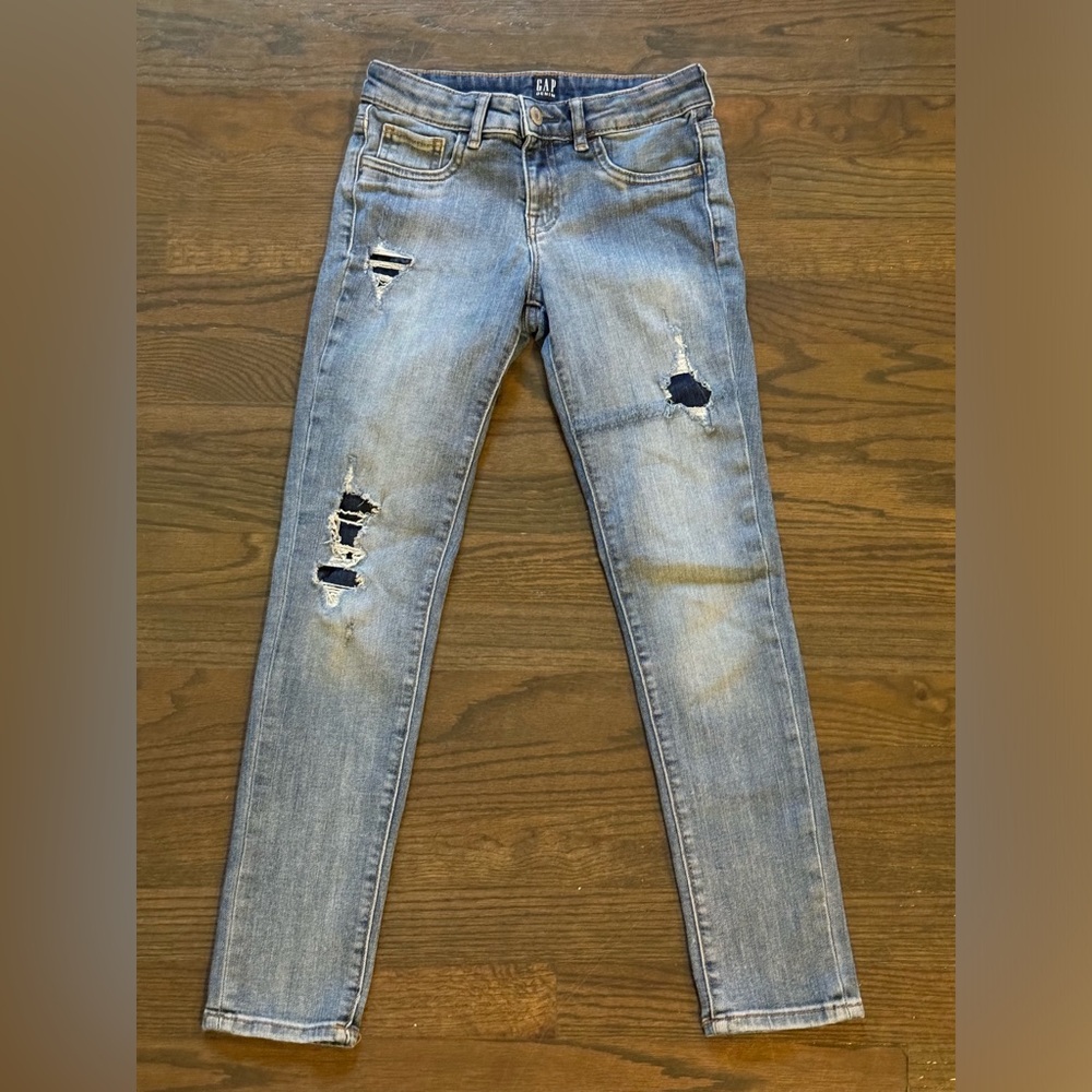 Gap denim super stretch skinny jeans size 10